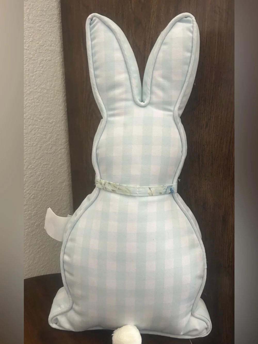 Two Shabby Chic Easter or Spring bunny rabbit accent pillows!